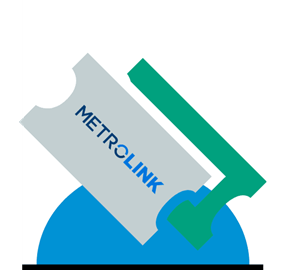 Metrolink Weekend ticket illustration