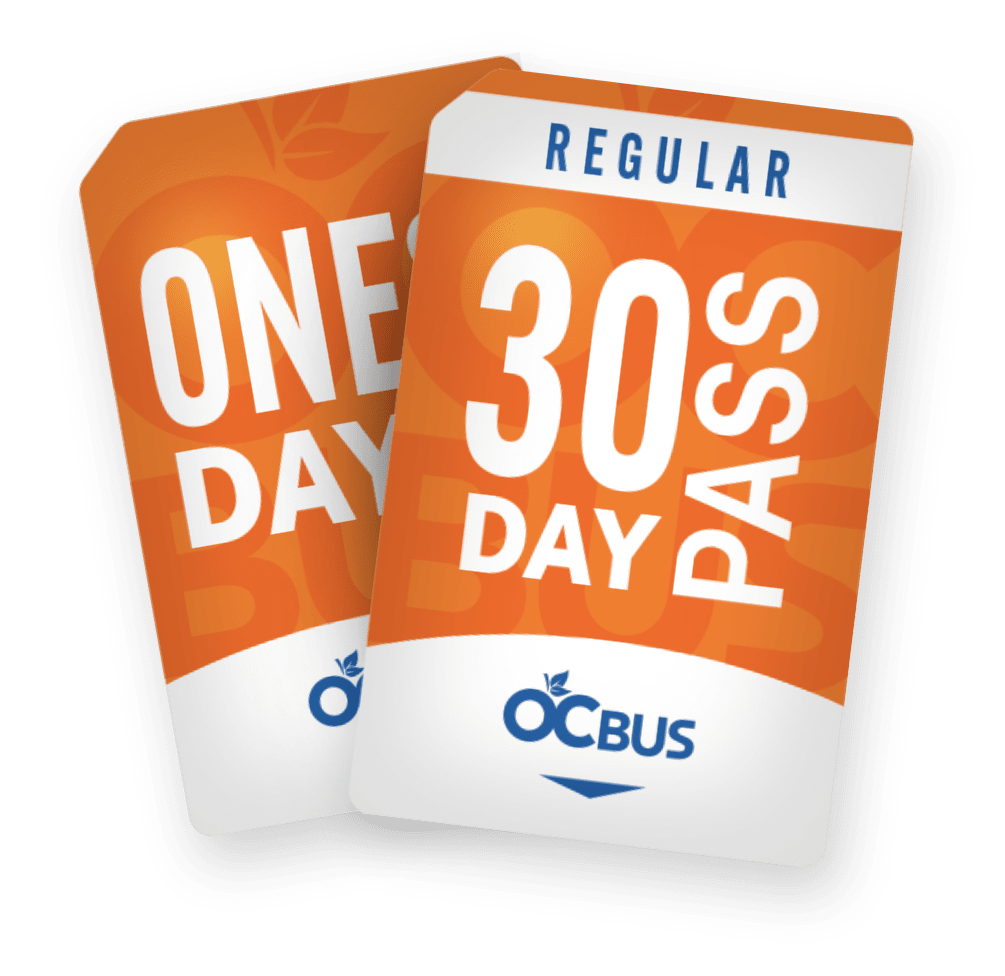 One Day and 30-Day bus passes