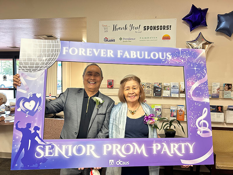 Orange Senior Center’s Prom Party