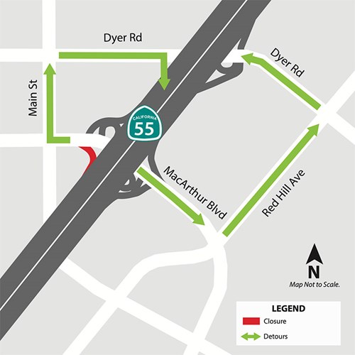 on-ramp closure