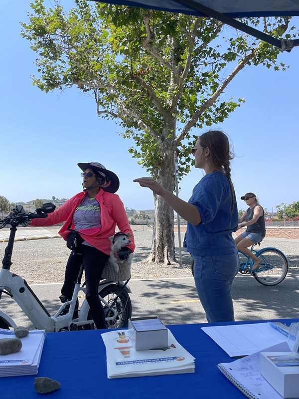 San Juan Creek Bridge Replacement Project Booth