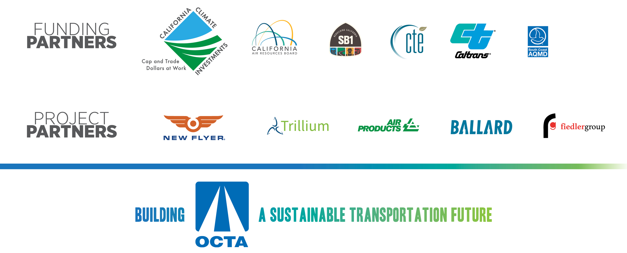 Special thanks and acknowledgements to our zero-emission transportation partners