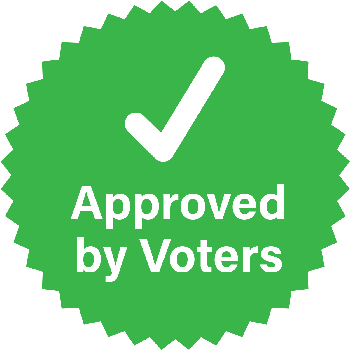 approved by voters