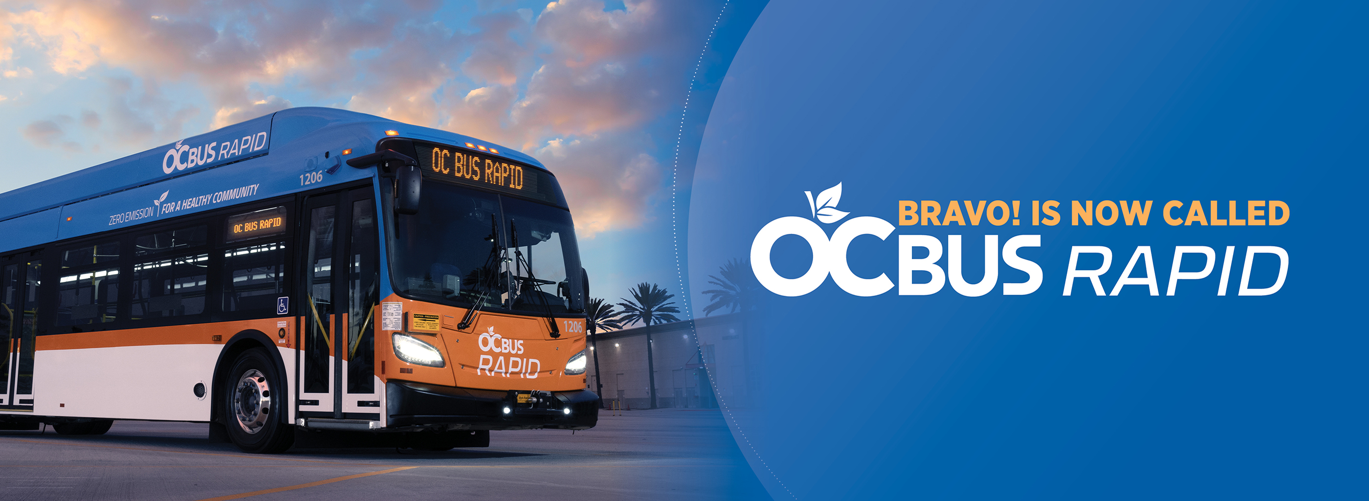 OC Bus Rapid Service header